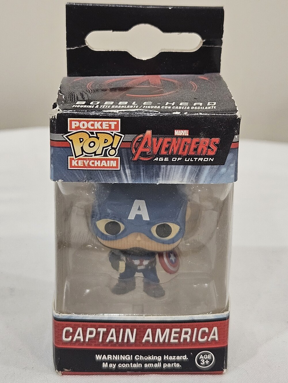 Captain America Avengers Age of Ultron Marvel Funko Pocket Pop Keychain